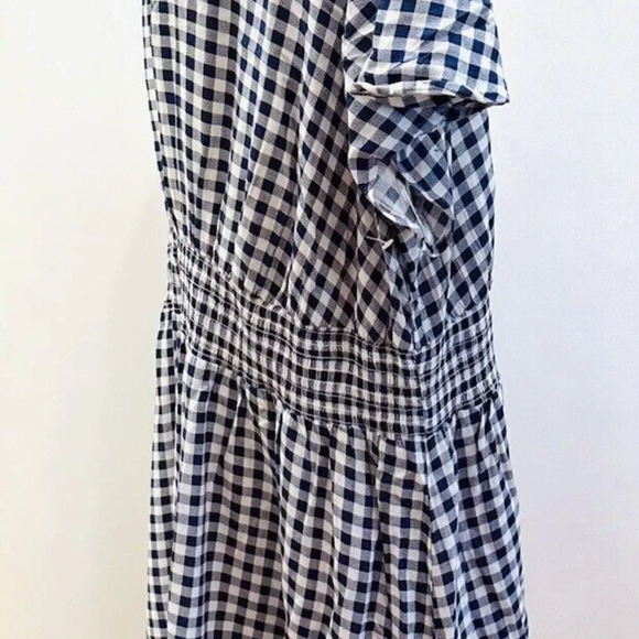 NWT CROFT & BARROW Women Short Sleeve Pullover Plaid Empire Waist Dress Size 3X - Picture 10 of 14